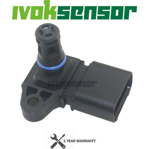 MAP Sensor Intake Air Boost Pressure For FORD FOCUS Fiesta Fusion Ka Mazda 2 Volvo C30 S40 C-MAX II 1.4 1.6 Ti