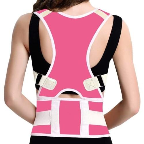 Elastic Waist Posture Corrector Neoprene Upper Back Corset Brace Straightener Shoulder Back Spine Support Belt for Men Women
