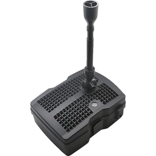 Kio pond filter in fishpond fountain pump + UV lamp + filter.Pond pumping aeration cycle three in one water fountain pump