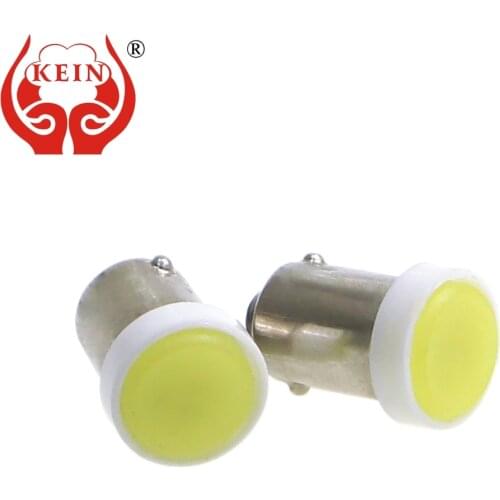 KEIN 100PCS BA9S led cob t4w led Auto Car styling side wedge Reading Interior Lights License Plate Dome car Signal Bulb Lamp 12V