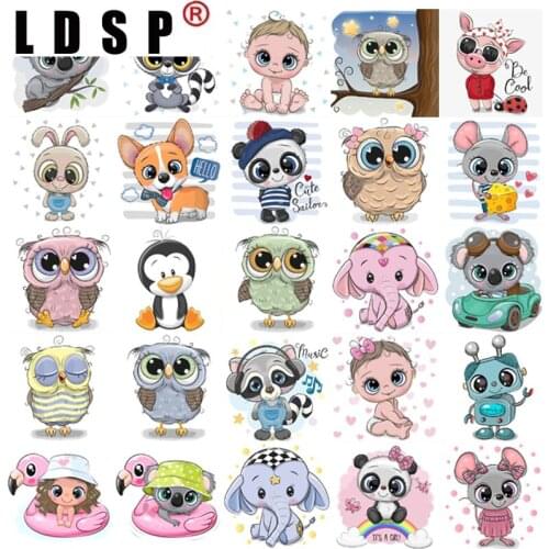 LDSP Home Decor 5D DIY Square Round Drill Diamond Painting Environmental Full Diamond Embroidery Mosaic Cartoon Animal Landscape