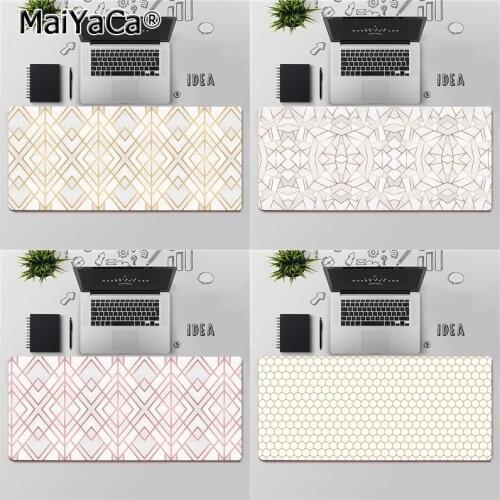 Maiyaca Geometric marble pattern Keyboards Mat Rubber Gaming mousepad Desk Mat Free Shipping Large Mouse Pad Keyboards Mat