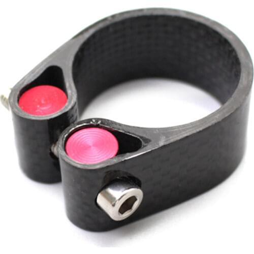 New carbon bicycle seat post clamp seat tube clamp 31.8/34.9mm Clamp best suitable for Road or MTB bicycle