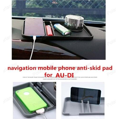 Newest 1PCS Automobile Interior Anti-Skid Pad for Au-di Mobile Phone Car Accessories