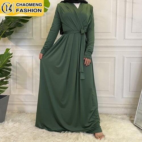 Latest High Quality Dress For Muslim Women Robe Femme Hiver 2021 Elegant Fashion Beautiful Muslim Dress Women Musulman Ensembles