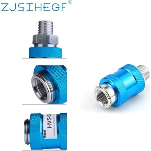 Pneumatic Hand Slide Valve HSV-06/08/10/15 Flow Control Manual Switch G1/8 1/4 3/8 1/2 BSPT Thread