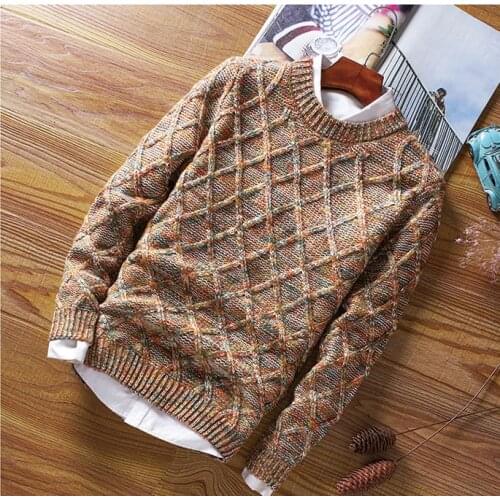 Drop shipping Brand Sweater MenBrand fashion Pullover Male O-Neck stripe Slim Fit Knitting fashion Sweaters Man Pullover