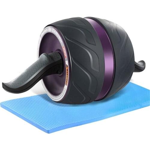 Rebound Abdominal Wheel Mute Ab Roller Gym Equipment for Beginner at Home Doing Exercise Training Fitness Workout Body Shape