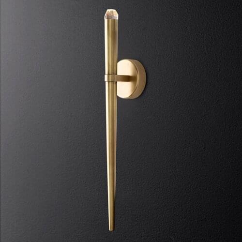 Modern Gold Wall Lamps Bedroom Led Wall Sconce Bathroom Mirror Light Wall Lights for Home Bedside Lamp Bar Loft Industrial Decor