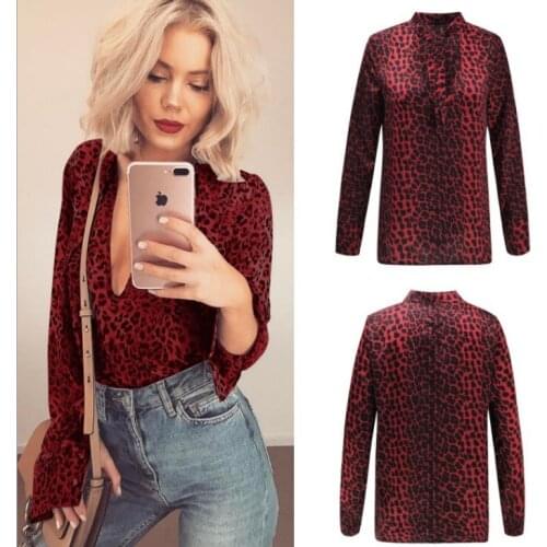 Tosleo Leopard Blouses