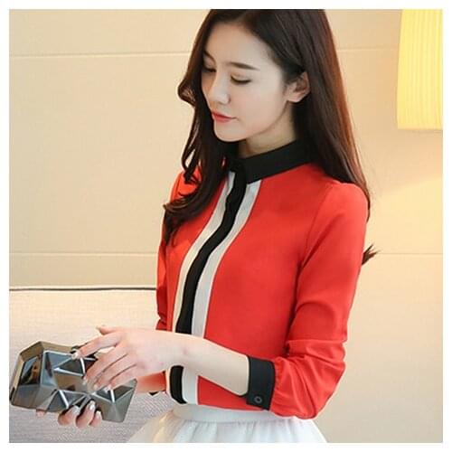 Женские шифоновые рубашки Tromlfz China At AliExpress