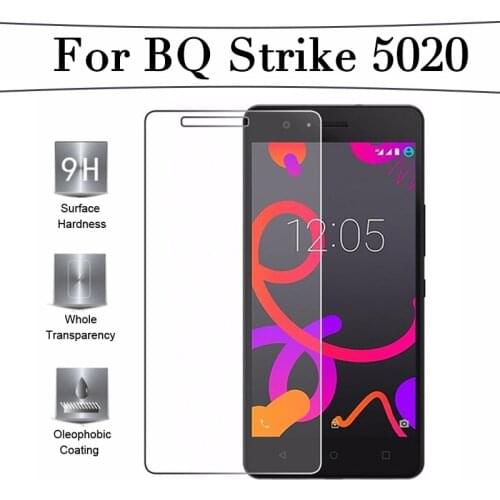 Protective glass on the For BQ strike 5020 aquaris x tempered glass for BQ x protect glas film protection screen protector 9H