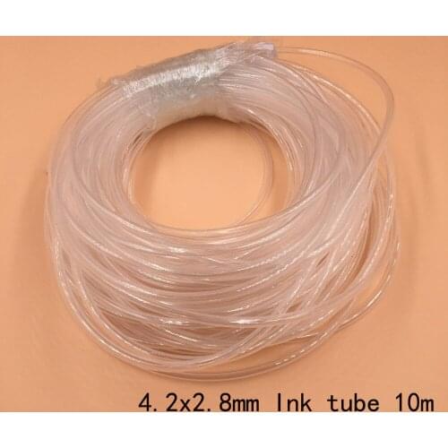 10 meters eco solvent ink Tubing for Bulk ink System 4.2x2.8mm Roland, Mutoh, Mimaki Printers ink line tube ink supply tube