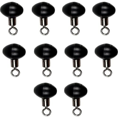 10pcs Fishing Tackle Running Ledger Zip Slider Beads Swivels Zig Pulley Clip Line Rigs Professional Fishing Tackle Tool