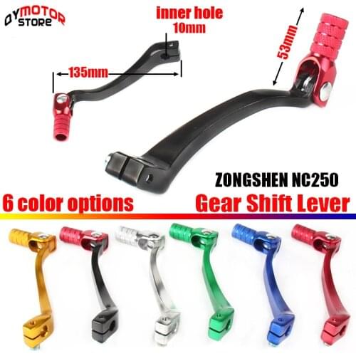 Motorcycle Aluminum Folding Shifter Shift Lever For NC250 KAYO T6 K6 BSE J5 M2 M4 TT-250R SHR kEWS k16 X7 Dirt Bike Motocross