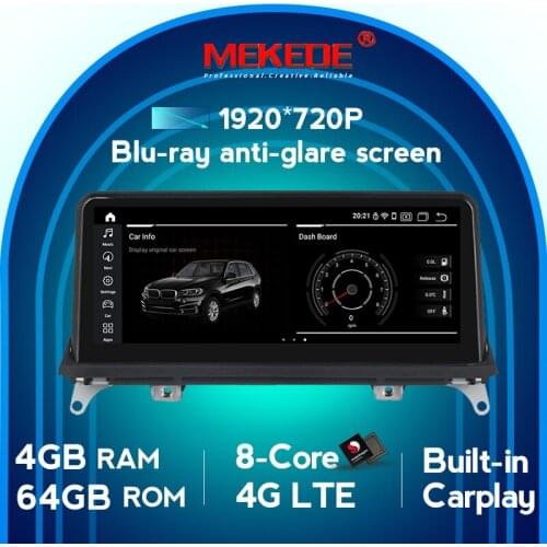 2021 wholesale!android10.0 car Car multimedia player for BMW X5 E70/X6 E71 (2007-2013) CCC/CIC 1920X720 carplay DSP 4G LTE