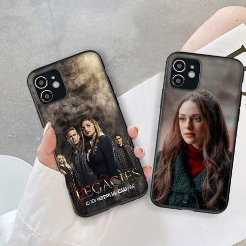 TV series LEGACIES Silicone TPU Phone Case for iphone 11 Pro 11 Pro Max X XS XR XS MAX 8plus 7 6splus 5s se 7plus SE 2020 case