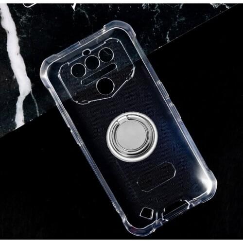 For Oukitel WP9 Back Ring Holder Bracket Phone Cover TPU Soft Silicone Case On Ouk WP 9 OukitelWP9