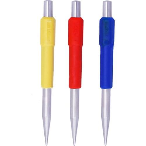 3pcs/set Centre Punch Automatic Spring Loaded Marking Starting Holes Metal Wood Press Dent Marker Hand Tool Leather Tools