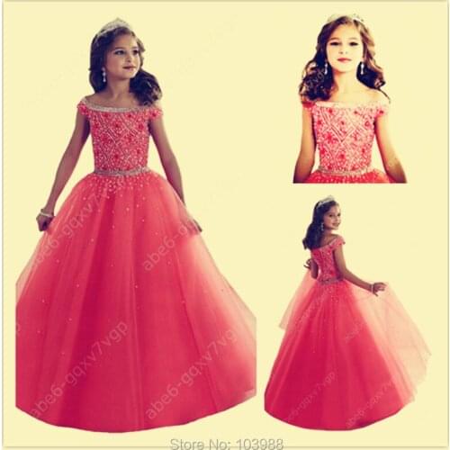 Classic pink flower girl DRESS-OCCASION-PARTY-BRIDESMAID-WEDDING-FORMAL-WEAR!! Cute and Lovely ! all sizes from 2-14