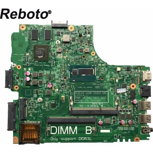 For DELL 3437 5437 Laptop Motherboard SR170 i5-4200u GT 720M 2GB DOE40-HSW 12314-1 PWB:VF0MH Mainboard 100% Tested OK