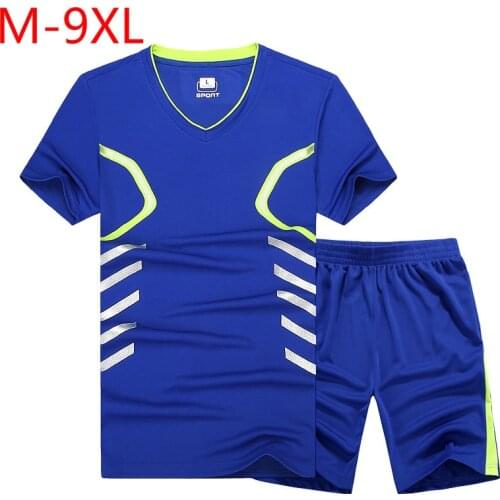 Summer New Mens Shorts Casual Suit Sportswear Tracksuit Men Sets Pants Male Sweatshirt Men Brand Clothing Plus Size 7xl 8xl 9xl