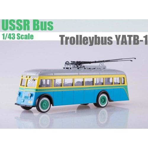 NEW Editions Collections EAC 1:43 Scale USSR BUST trolleybus YATB-1 Diecast model for Collection