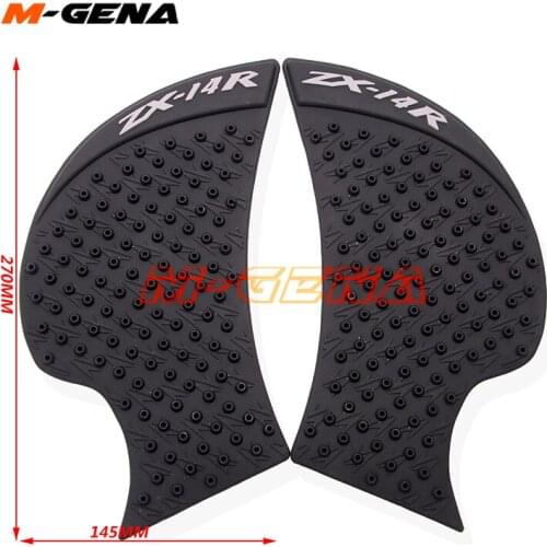 For ZX-14R ZX14R 2006-2015 09 10 11 12 13 14 Motorcycle Protector Anti slip Tank Pad Sticker Gas Knee Grip Traction Side Decal