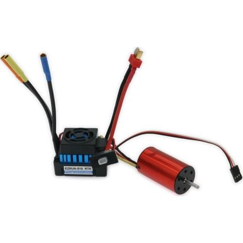 RCAWD 45A Waterproof Esc Electronic Speed Controller+2848 Kv4200 Brushless Motor Inrunner Combo For Rc Hobby Model Car Boat Hsp