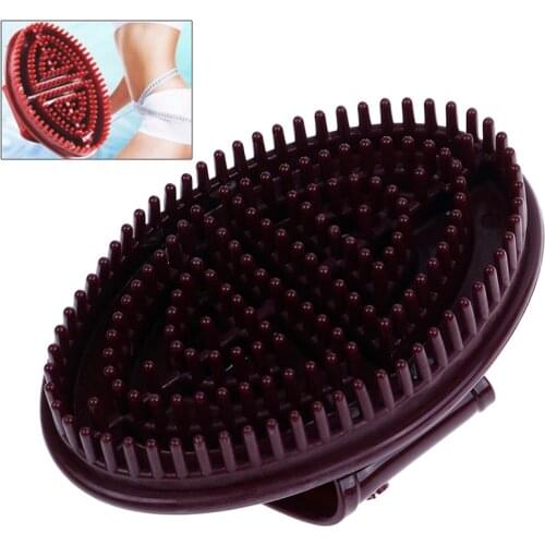 Hand Massage Brush Resin Body Brush Massager Cellulite Reduction Relieve Tense Muscles New Hand Massage Brush