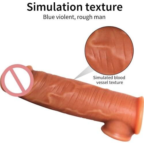 Silicone Penis Enlargement Condoms Penis Extension Sleeves For Adults Intimate Goods Reusable Condom Cock Rings For Men Women
