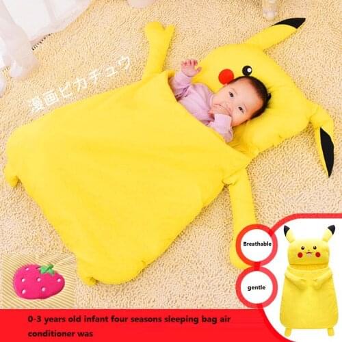 Sleeping Bags Bedding Baby Kids Sack Infant Toddler Winter Cartoon Animals Sleep Bag Newborn Bed Wrap Cute Baby Thick Warm Sacks