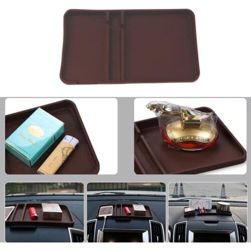 Universal Silicone Anti-Slip Dashboard Sticky Pad Mat Gadget Mobile Phone Holder for A5 Journey Edge Car Styling