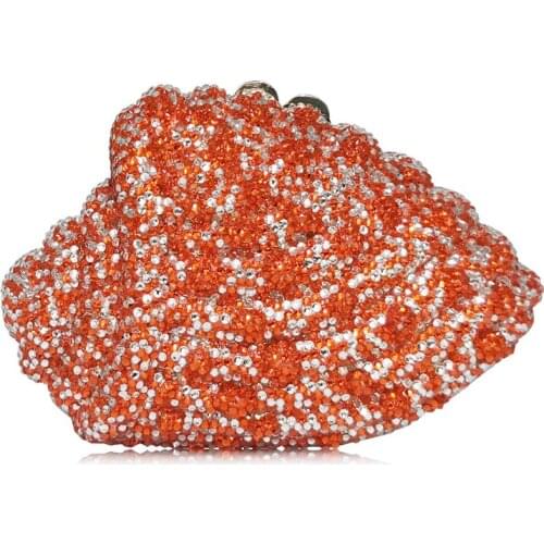 Bag For Women Fashion Luxury Crystal Bags Evening Bags Horn Shell Diamond Clutch Bags Wedding Cocktail Party Bags