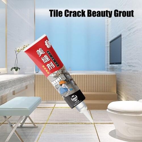 120g Waterproof Tile Crack Beauty Grout Epoxy Sealant Aide Repair Seam Filling Reform Wall Glue