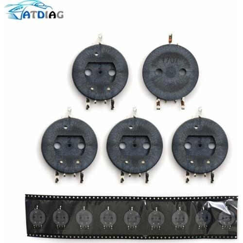 5pcs/lot Super Charging Repair Inductance Transformer Coil Smart Card Remote Key Case For Ren-ault Me-gane Car Key