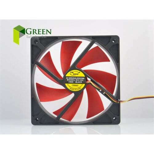 5PCS New Silent 120MM 1225 12025 120*120*25MM 12*12*2.5CM chassis fan Hydro bearing Computer case fan 12V 3pin and 4D
