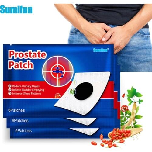 Sumifun 6/18/30/48/60Pcs Prostatic Navel Plaster Prostatitis Prostate Treatment Patch Medical Urological Urology Man Health Care