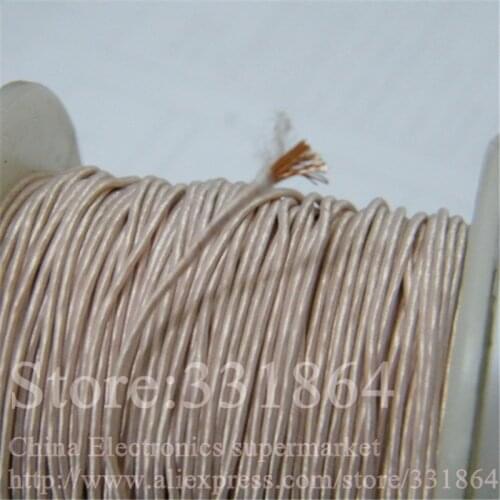 0.07x36 strands Mine antenna Litz wire,Multi-strand polyester silk envelope braided multi-strand wire