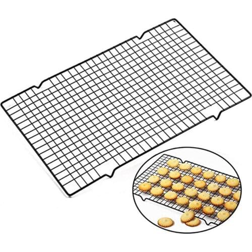 Nonstick Metal Cake Cooling Racks Baking Rack Grid Net Baking Tray Cookies Biscuits Bread Drying Stand Cooler Holder Baking Tool