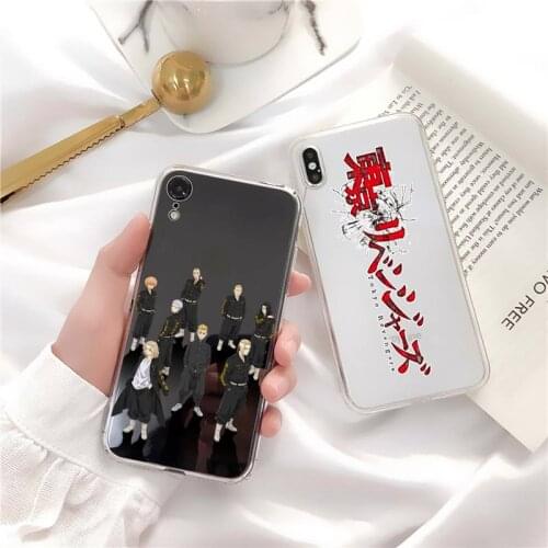 FHNBLJ Tokyo Revengers Phone Case for iPhone 11 12 pro XS MAX 8 7 6 6S Plus X 5S SE 2020 XR cover