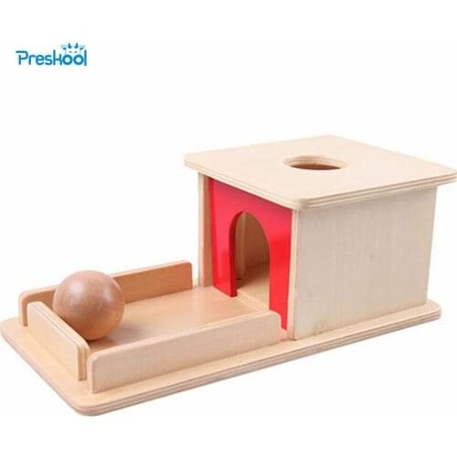 Montessori Infant Kids Toy Baby Wood Permanent Goal Box Learning Educational Preschool Training Brinquedos Juguets 24 months