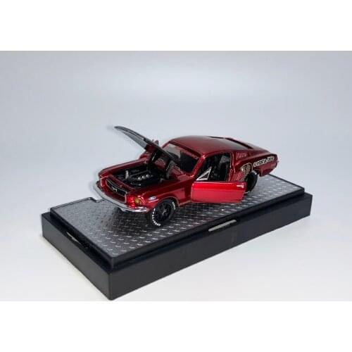 Diecast 1/64 Scale Model Cars Ford Mustang Alloy Static Display Adult Collection Show Gift Boy Hot Toys Color Boxed