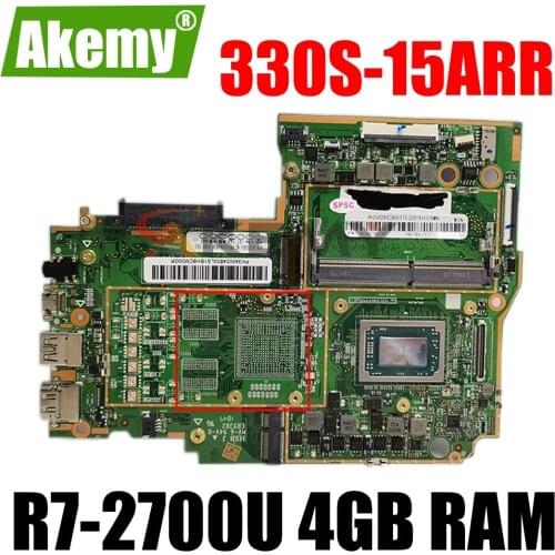 For Lenovo 330S-15ARR notebook motherboard AMD Ryzen 7 2700U RAM 4GB DDR4 tested 100% working New product