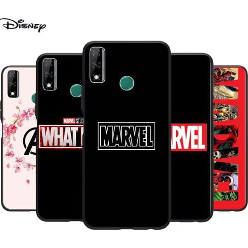 Soft Cover Marvel Logo For Huawei Y9S Y6S Y8S Y9A Y7A Y8P Y7P Y5P Y6P Y7 Y6 Y5 Pro Prime 2020 2019 Phone Case