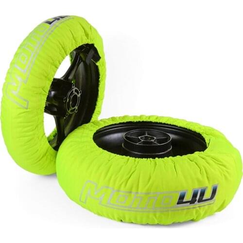 Motorcycle Tyre Warmer Tire Warmer Set Fit 120/180 190 200 17 Front and Rear Race 1pair