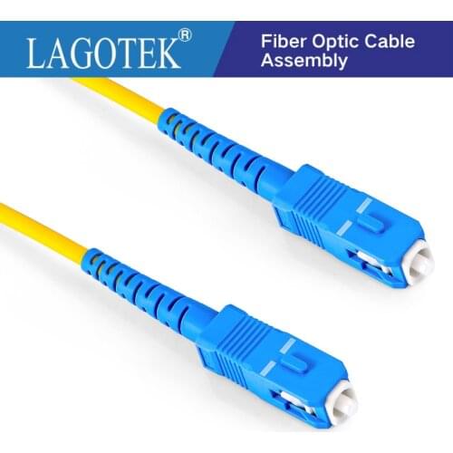 10 Pcs SC UPC to SC UPC Simplex 2.0mm 3.0mm PVC Single Mode Fiber Patch Cable jumper fiber patch cord fiber optica FTTH 9/125