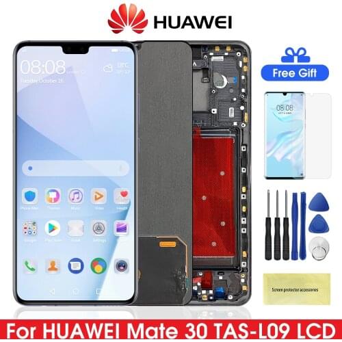 Original OLED Screen For Huawei Mate 30 TAS-L09 TAS-L29 LCD Display Touch Screen Digitizer Assesmbly Parts For Huawei Mate30
