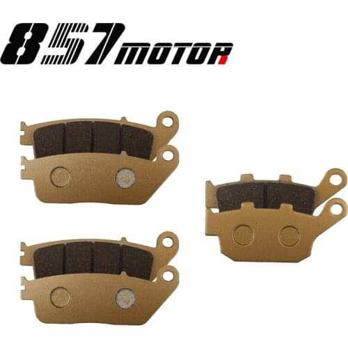 Motorcycle Front Rear Brake Pads For HONDA CBR250 MC22 CB400SF Super Four CB400 CBR400 NC23 NC29 CBR600