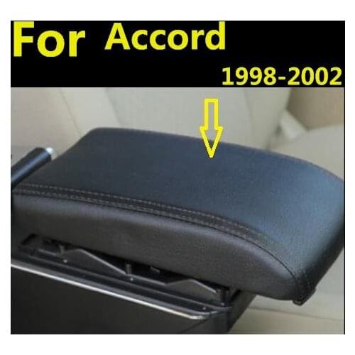 For Honda Accord 6th generation 1998 1999 2000 2001 2002 Customzied Microfibre Leather Center Armrest Cover Direct installation